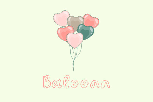 Baloonn: A Playful Display Font That Lifts Up Digital Branding