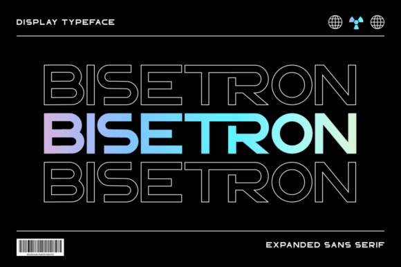 Bisetron: A Bold Display Font for Digital Brand Impact