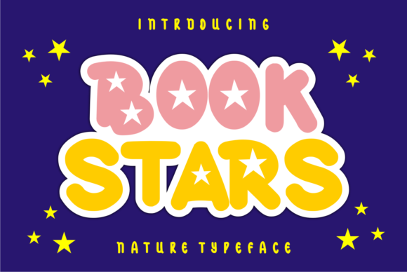 Book Stars: A Display Font That Adds Instant Personality to Branding