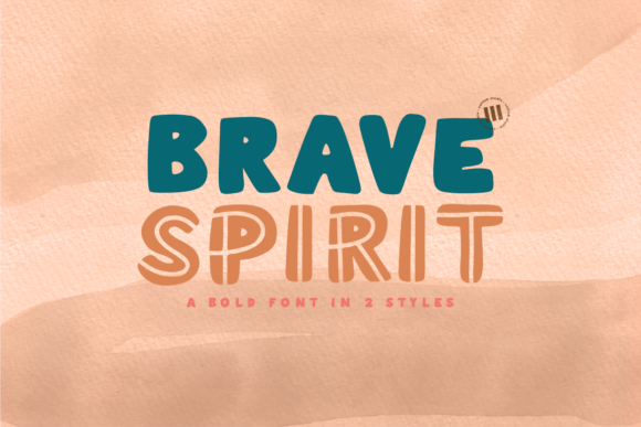 Brave Spirit: A Display Font That Makes Your Brand Feel Alive