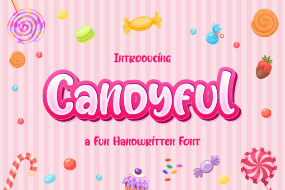 Candyful: A Playful Display Font That Delivers Joy in Digital Layouts