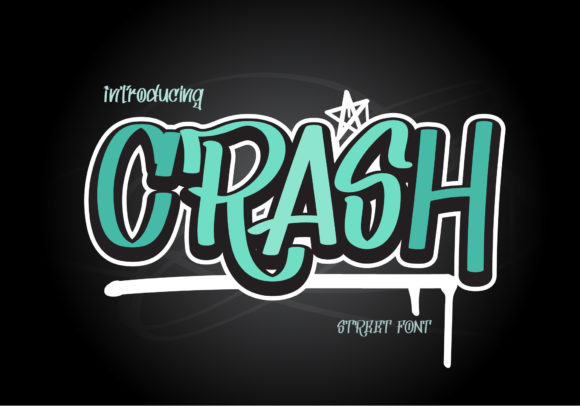 Crash: A Graffiti-Style Display Font with Editorial Soul