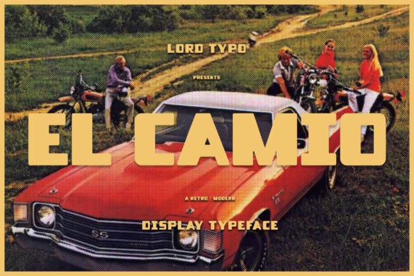 El Camio: A Display Font That Earns Its Space