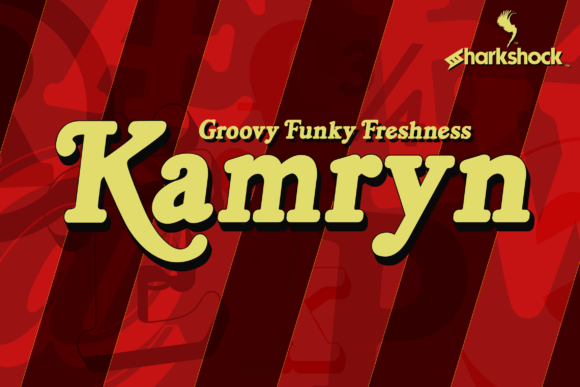 Kamryn: A Retro Display Font That Commands Attention