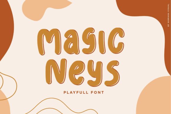 Magic Neys: A Playful Display Font for Scroll-Stopping Campaigns