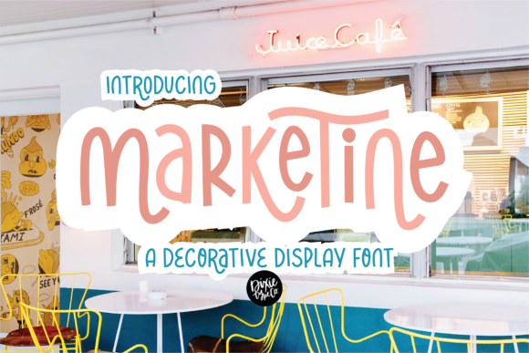 Marketine: A Display Font That Makes Your Brand Instantly Memorable