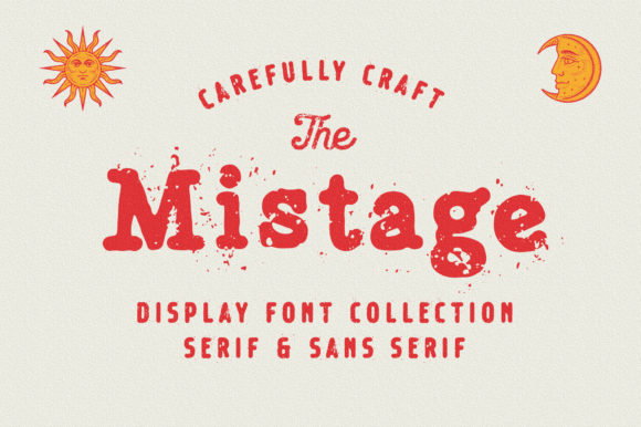 Mistage: A Vintage Duo Font That Elevates Handmade Design