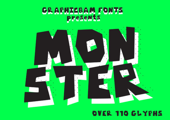 Monster: A Display Font That Commands Attention—Thoughtfully