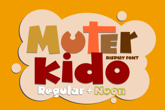 Muter Kido: A Display Font That Feels Like a Thoughtful Pause