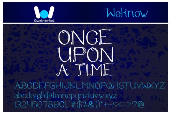 Once Upon a Time: A Display Font for Editorial Magic