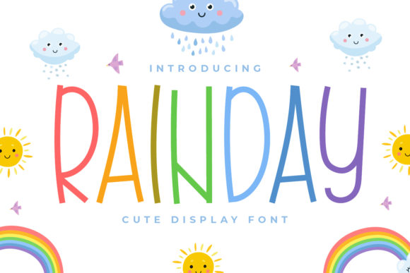 Rainday: A Friendly Display Font for Modern Web Design