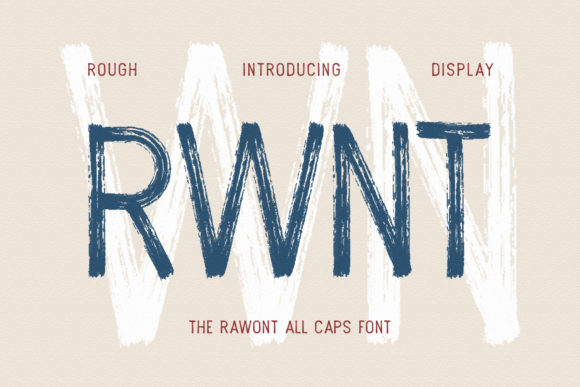 Rawont: A Display Typeface That Anchors Your Editorial Voice