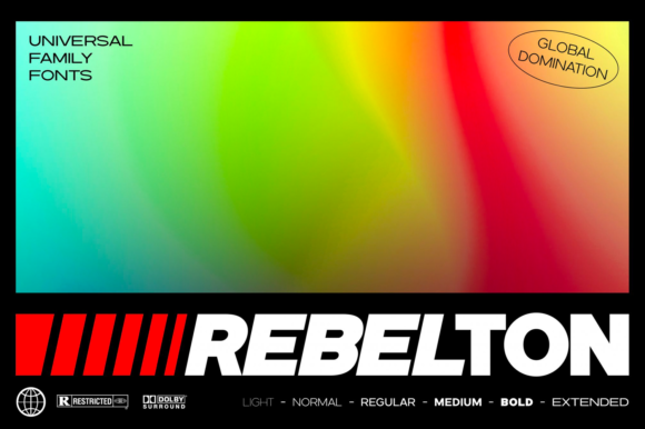 Rebelton: A Bold Display Font That Elevates Your Brand