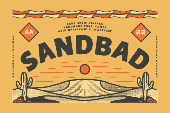 Sandbad: A Display Font That Anchors Your Campaign in Clarity