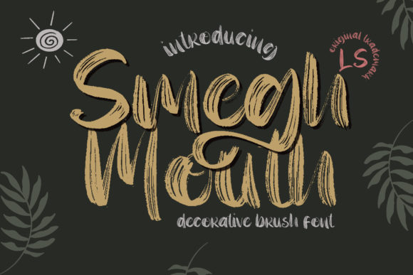 Smegh Mouth: A Display Font That Makes Your Brand Feel Intentional