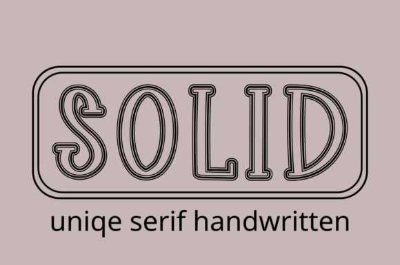 Solid: A Display Font That Makes Your Brand Look Instantly Polished