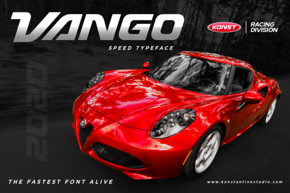 Vango: A Bold Display Font for Digital Impact