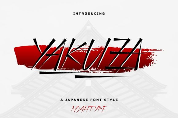 Yakuza: A Handwritten Display Font That Feels Human